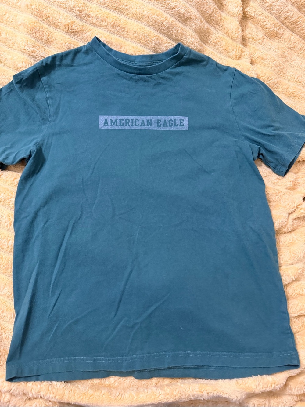 Women’s Blue American Eagle Tee Shirt Size Small
